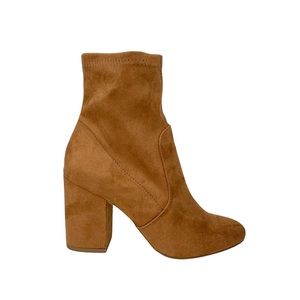 Madden Girl Rapidd Booties Chestnut Size 7.5M